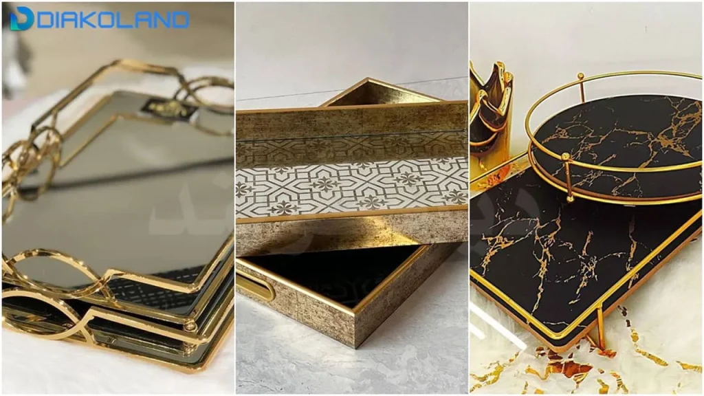 با ایدههای دیزاین پشت مبل، خونت رو دنجتر و خاصتر کن! 3 سینی پذیرایی لاکچری
