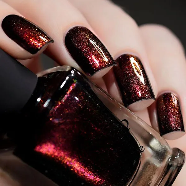 Crimson Shine Nail Design 1