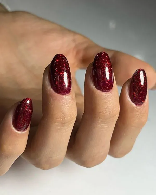 Crimson Shine Nail Design 10