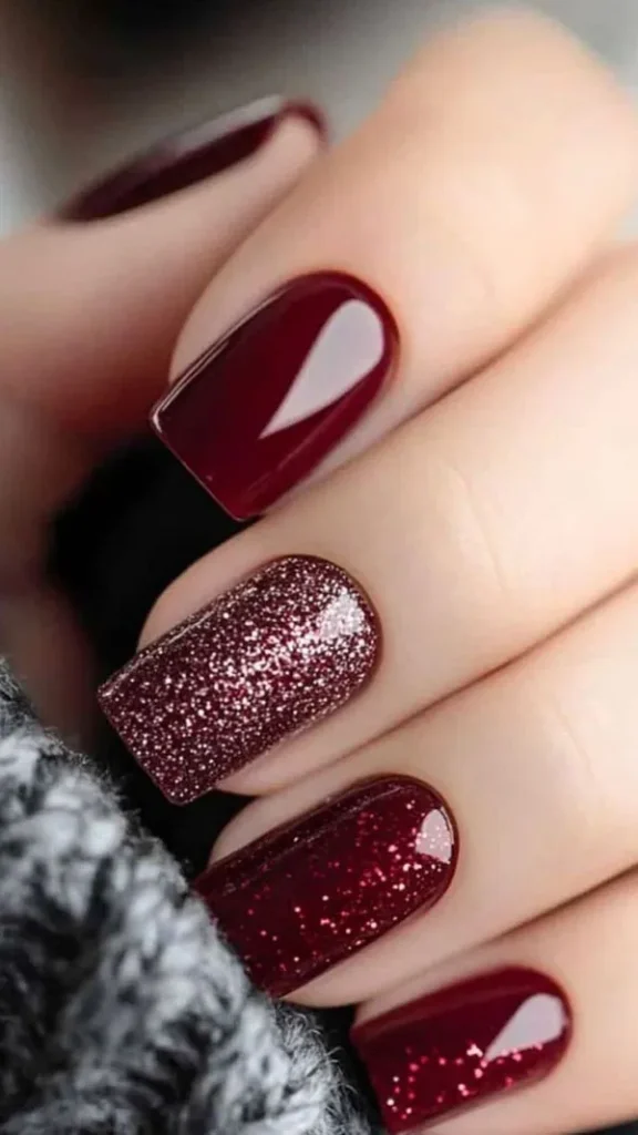 Crimson Shine Nail Design 16
