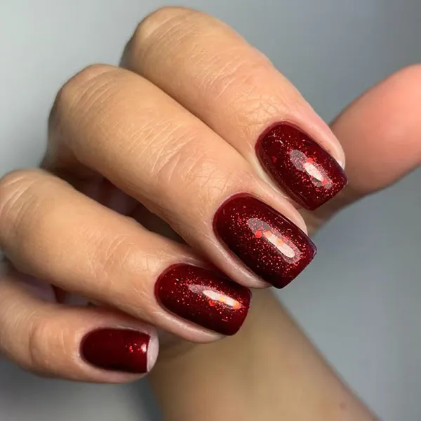 Crimson Shine Nail Design 19