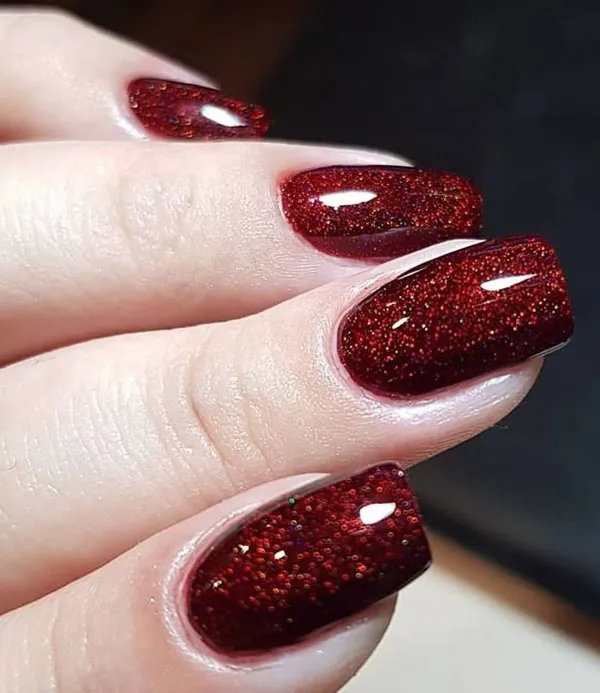 Crimson Shine Nail Design 21