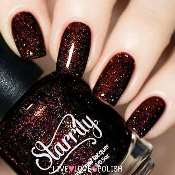 Crimson Shine Nail Design 4