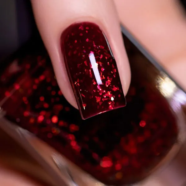 Crimson Shine Nail Design 5