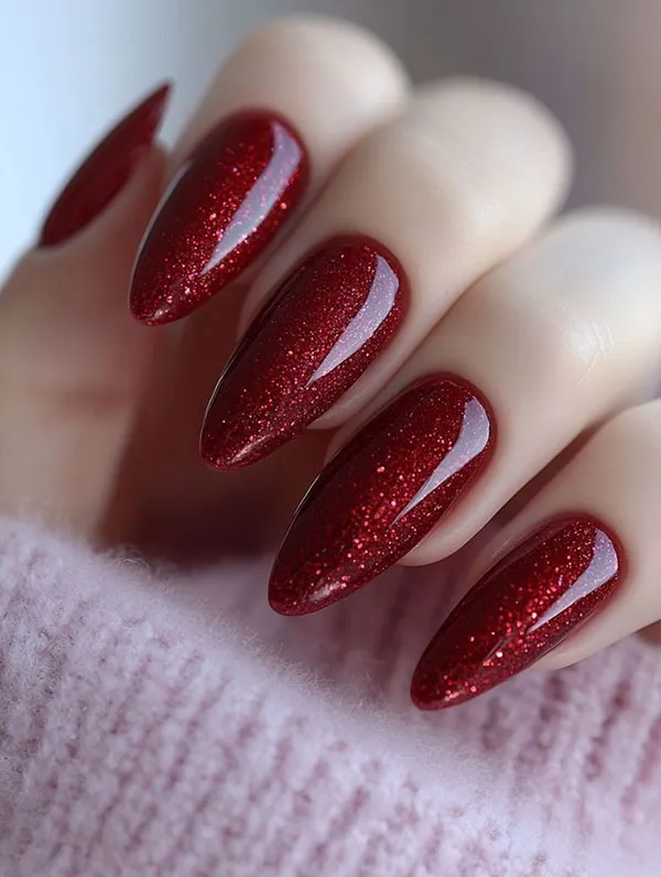Crimson Shine Nail Design 7