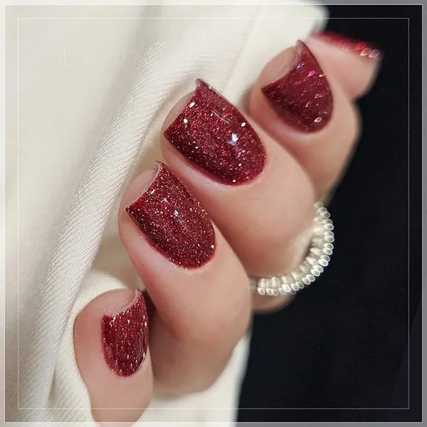 Crimson Shine Nail Design 9