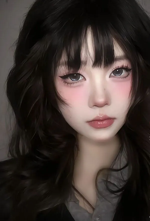 مدل میکاپ کره ای کیوت 2025 ؛ لطیف و بامزه مثل خودشون 💕 20 Cute Korean makeup model 16