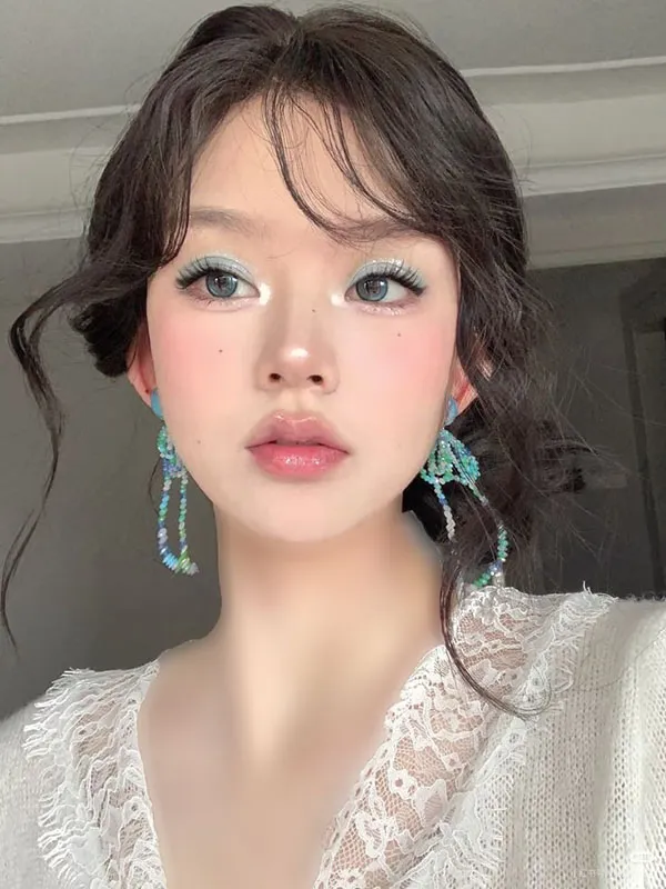 مدل میکاپ کره ای کیوت 2025 ؛ لطیف و بامزه مثل خودشون 💕 23 Cute Korean makeup model 17