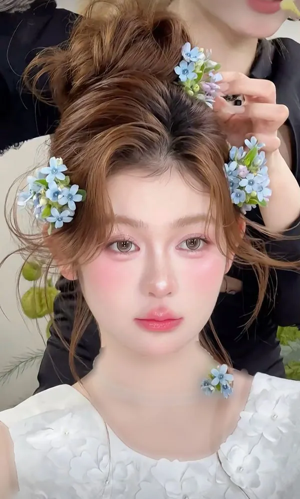 مدل میکاپ کره ای کیوت 2025 ؛ لطیف و بامزه مثل خودشون 💕 22 Cute Korean makeup model 18