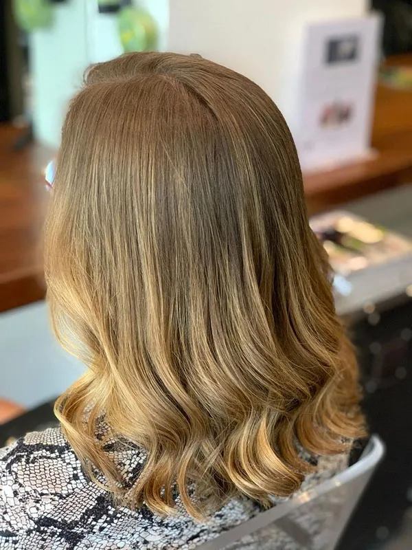 Dark caramel hair color 14