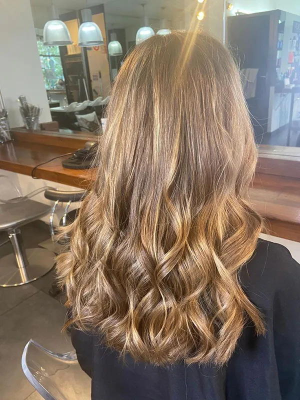 Dark caramel hair color 15