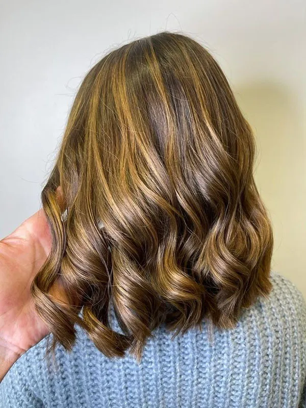 Dark caramel hair color 19