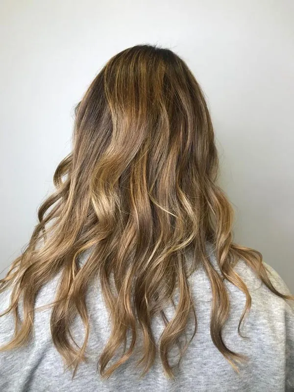 Dark caramel hair color 8