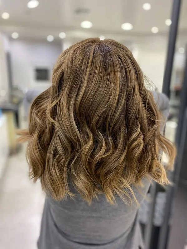 Dark caramel hair color 9