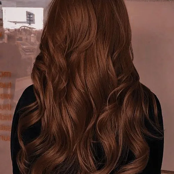 32 مدل رنگ مو قهوه ای شکلاتی تیره؛ ترند محبوب پاییز و زمستون 😍 16 Dark chocolate brown hair color 15