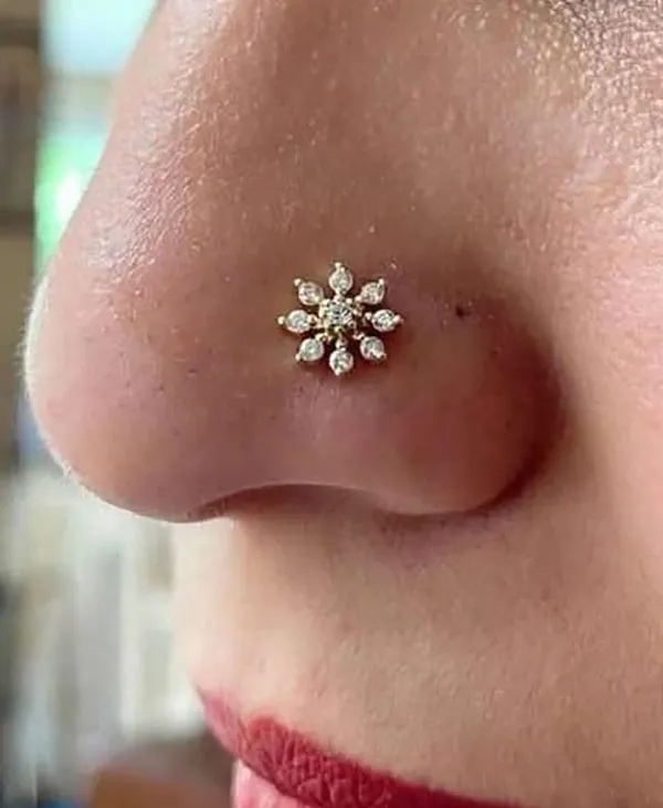 Delicate piercing model 1