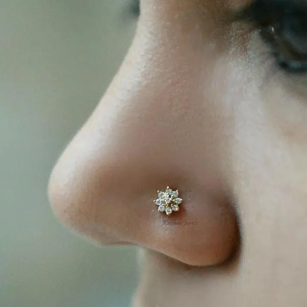 Delicate piercing model 13