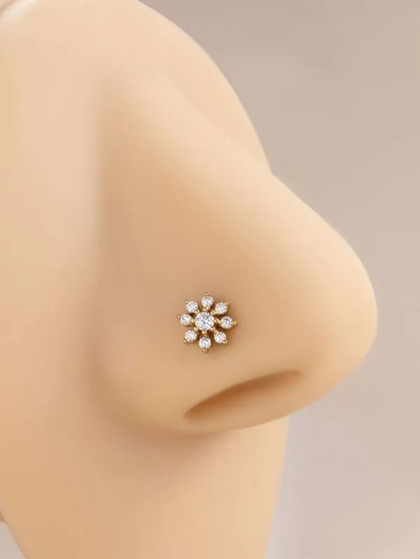 Delicate piercing model 8