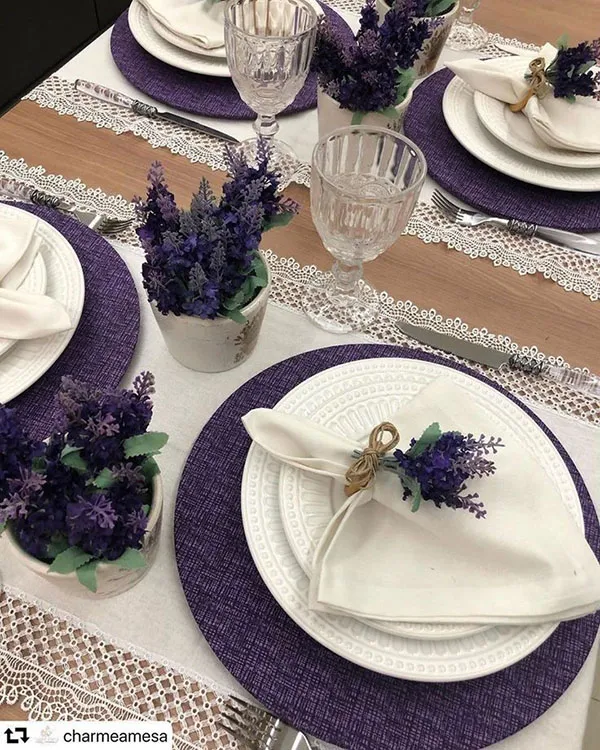 Dining table arrangement 23