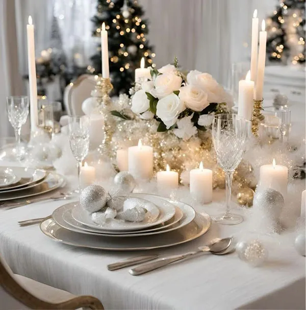 Dining table arrangement 26
