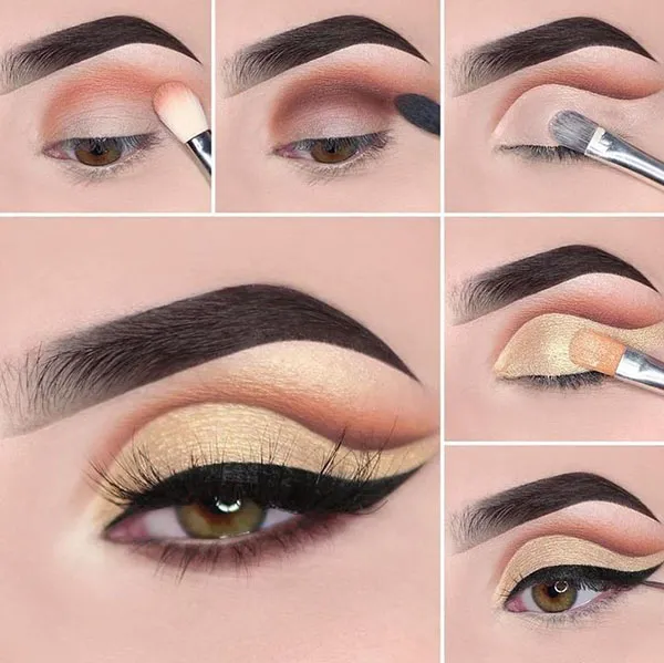 Eyeshadow tutorial for beginners 17