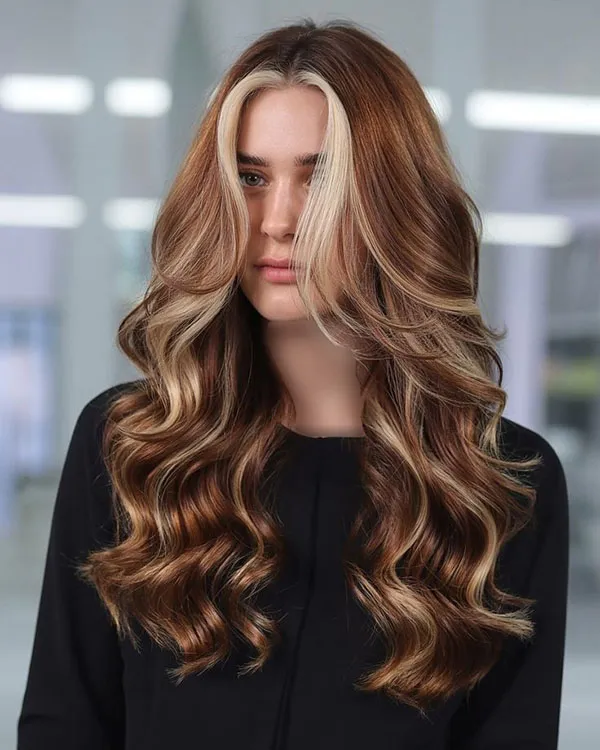 Face frame hair color 16