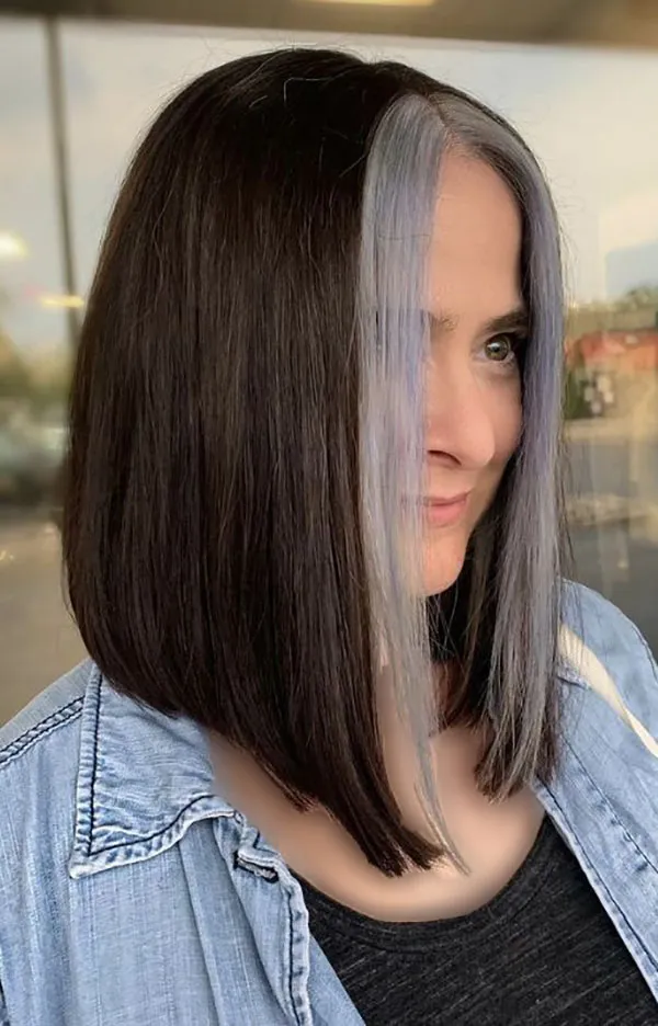 Face frame hair color 8
