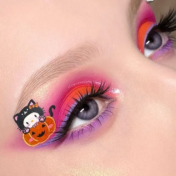 Fantasy eye makeup 6