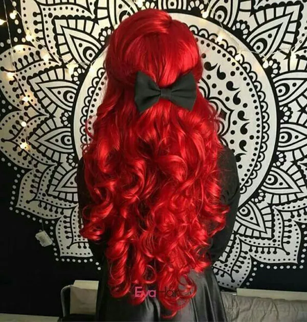 32 رنگ مو قرمز فانتزی؛ برای دخترایی که میخوان متفاوت بدرخشن 😍 5 Fantasy red hair color 2