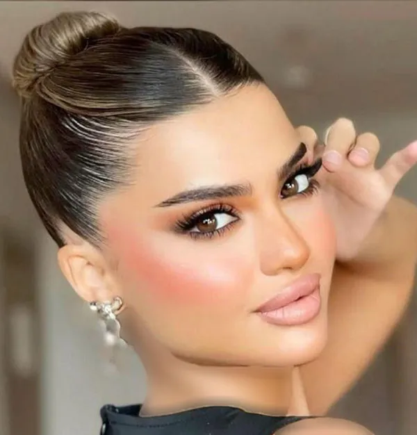 Formal front hairstyle 13