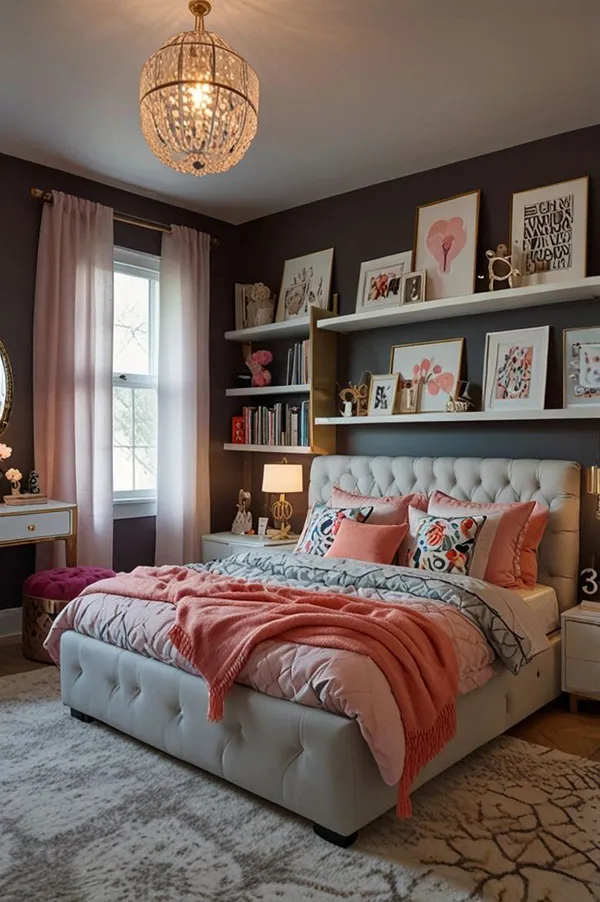Girls bedroom idea 16