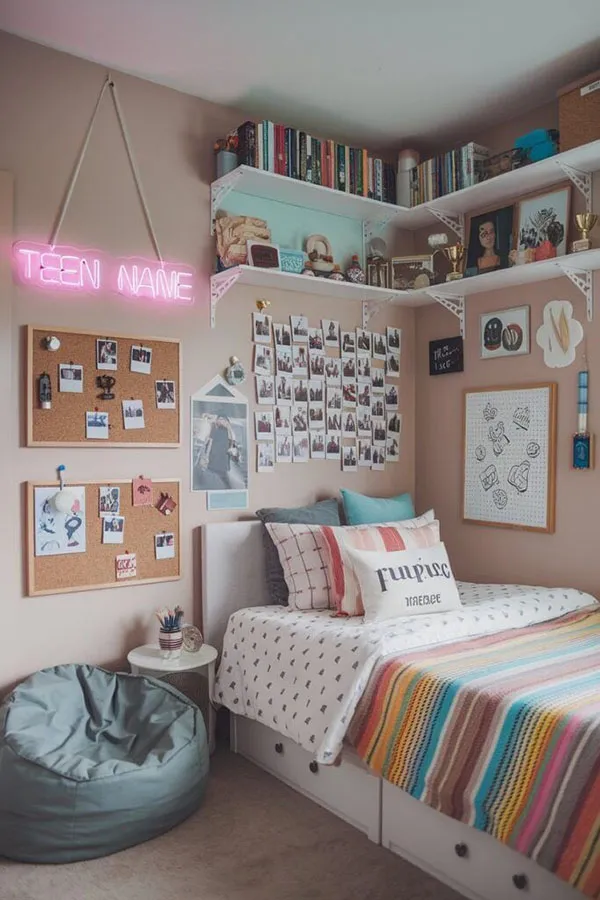 Girls bedroom idea 19