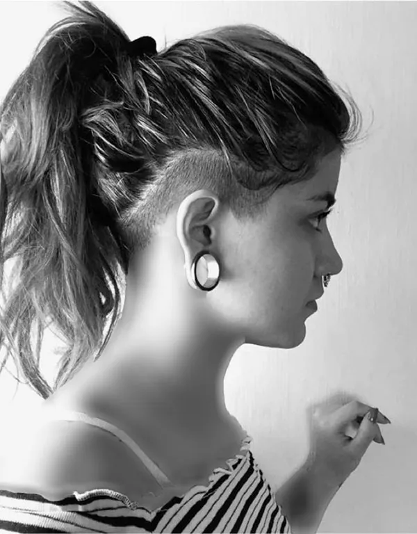 Girls sporty hairstyle 22