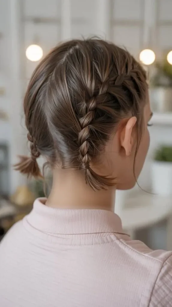 Girls sporty hairstyle 9