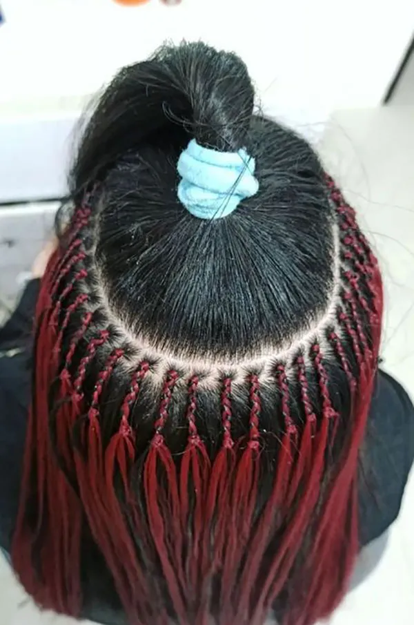 Hair Extension Weave 4