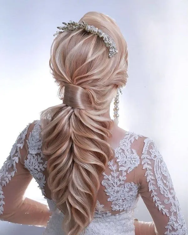 Half open party hairstyle 17