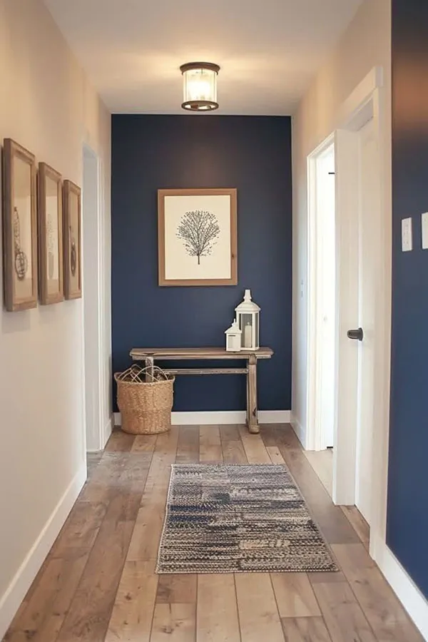 34 ایده دکوراسیون راهرو منزل؛ از یک فضای ساده تا ورودی شیک و خاص 🏡 27 Home hallway decoration 24