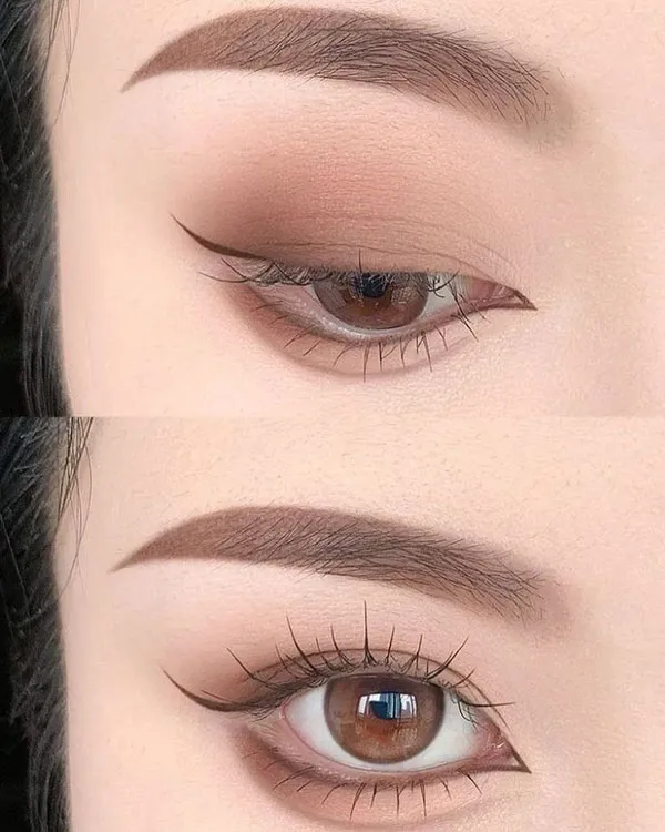 Korean eyebrow model 18