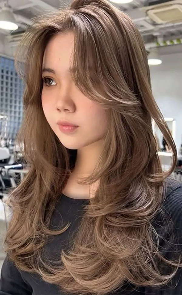 Layered hairstyle 1