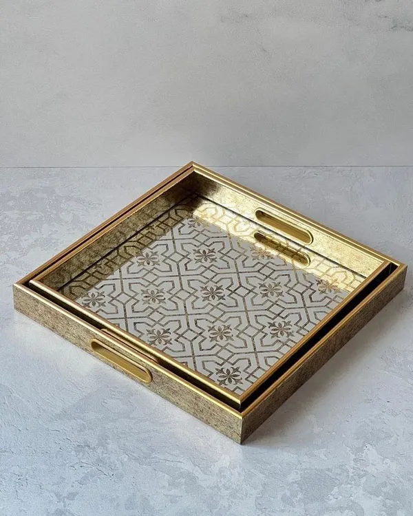 Luxury serving tray 16