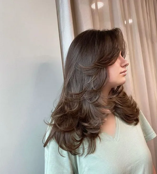 Medium length hair style 12