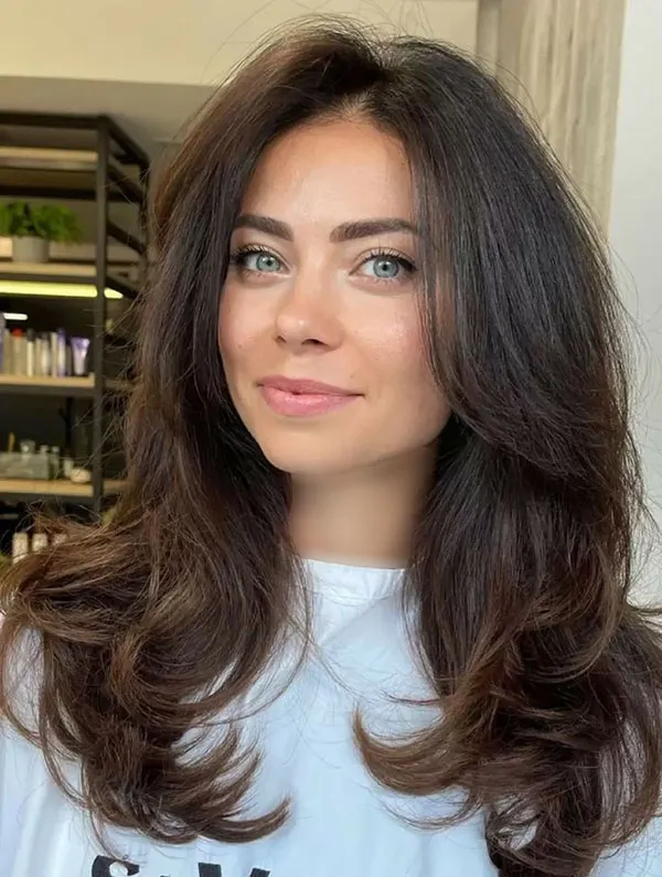 Medium length hair style 24