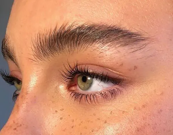 Natural girls eyebrows 11