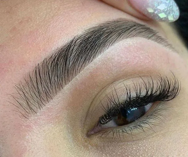 Natural girls eyebrows 30