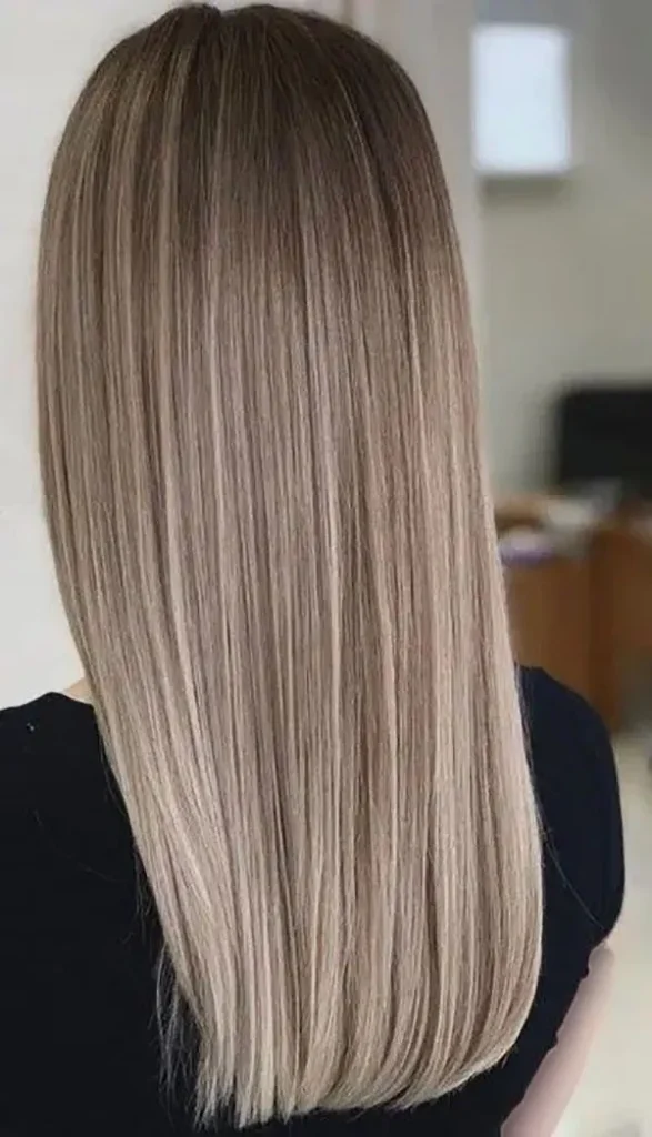 31 مدل رنگ مو شیر نسکافه ای؛ رنگی که با هر نوری قشنگتر میشه برای هر رنگ پوست! 26 Nescafe milk hair color 22