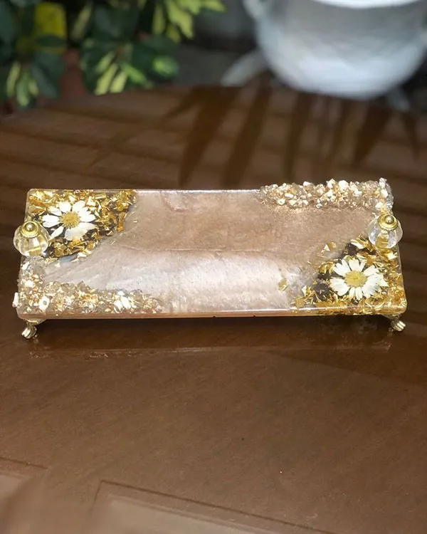 سینی مجلسی جدید 1404؛ جزئیات لوکسی که میز پذیراییت رو خاص میکنن 4 New dining tray 2