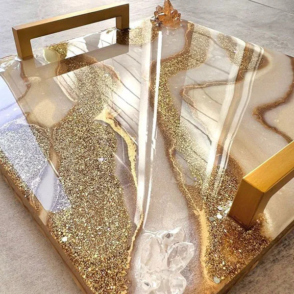 سینی مجلسی جدید 1404؛ جزئیات لوکسی که میز پذیراییت رو خاص میکنن 6 New dining tray 3