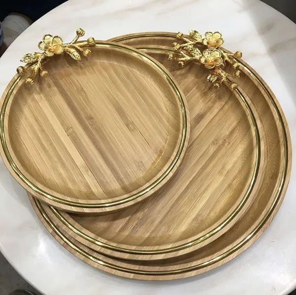 سینی مجلسی جدید 1404؛ جزئیات لوکسی که میز پذیراییت رو خاص میکنن 8 New dining tray 4