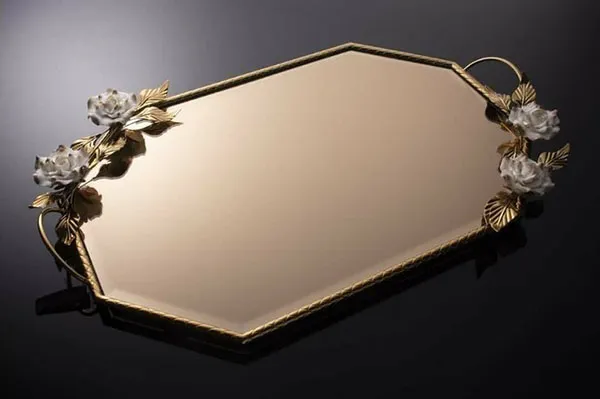سینی مجلسی جدید 1404؛ جزئیات لوکسی که میز پذیراییت رو خاص میکنن 10 New dining tray 7