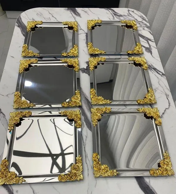 سینی مجلسی جدید 1404؛ جزئیات لوکسی که میز پذیراییت رو خاص میکنن 12 New dining tray 9